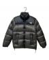 THE NORTH FACE（ザ ノース フェイス）の古着「ヌプシ ダウンジャケット」｜グレー×ブラック