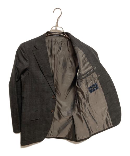 green label relaxing（グリーンレーベルリラクシング）green label relaxing (グリーンレーベルリラクシング) REDA トロピカルムジ セットアップスーツ ブラウン サイズ:44の古着・服飾アイテム