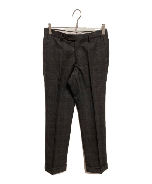 green label relaxing（グリーンレーベルリラクシング）green label relaxing (グリーンレーベルリラクシング) REDA トロピカルムジ セットアップスーツ ブラウン サイズ:44の古着・服飾アイテム