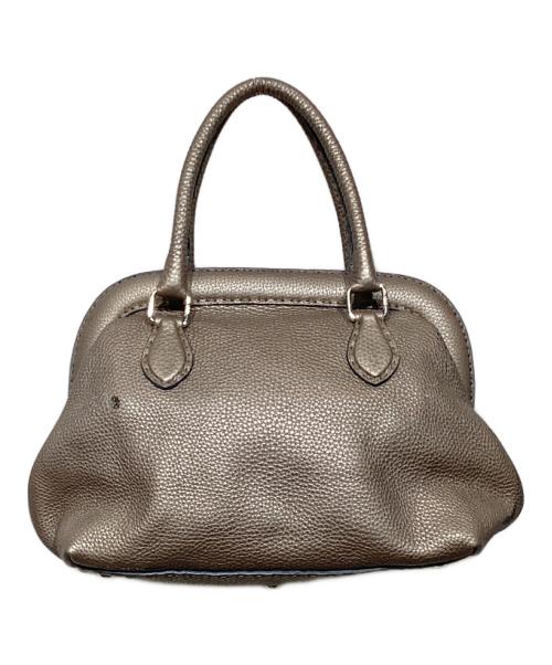 FENDI（フェンディ）FENDI (フェンディ) セレリア ドクターズバッグ シルバーの古着・服飾アイテム