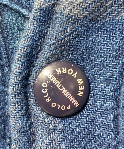 POLO RALPH LAUREN（ポロ・ラルフローレン）POLO RALPH LAUREN (ポロ・ラルフローレン) パッチワークシャツ ネイビー サイズ:XSの古着・服飾アイテム