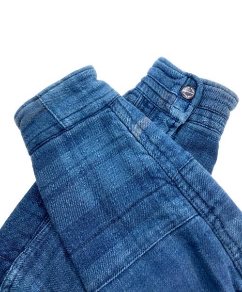 POLO RALPH LAUREN（ポロ・ラルフローレン）POLO RALPH LAUREN (ポロ・ラルフローレン) パッチワークシャツ ネイビー サイズ:XSの古着・服飾アイテム