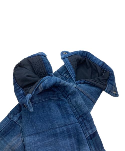 POLO RALPH LAUREN（ポロ・ラルフローレン）POLO RALPH LAUREN (ポロ・ラルフローレン) パッチワークシャツ ネイビー サイズ:XSの古着・服飾アイテム