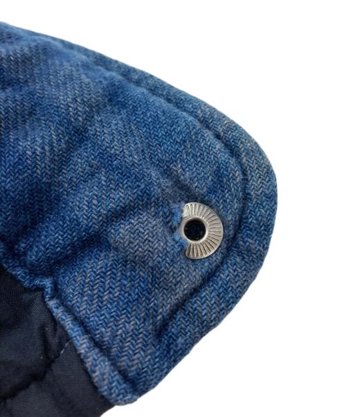 POLO RALPH LAUREN（ポロ・ラルフローレン）POLO RALPH LAUREN (ポロ・ラルフローレン) パッチワークシャツ ネイビー サイズ:XSの古着・服飾アイテム