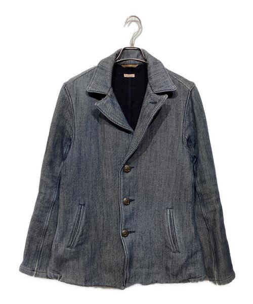 KAPITAL（キャピタル）KAPITAL (キャピタル) ヘリンボーンデニムジャケット　K1401LJ120 インディゴ サイズ:2の古着・服飾アイテム