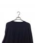 中古・古着 berbell object (バーベルオブジェクト) wool L/S tops　ウールニット ブラック サイズ:F：8000円