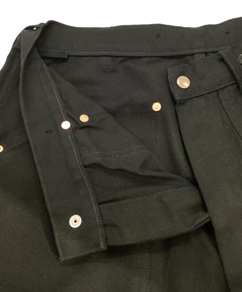 COMOLI（コモリ）COMOLI (コモリ) コットンダック ペインターパンツ ブラック サイズ:2の古着・服飾アイテム