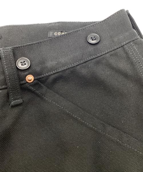 COMOLI（コモリ）COMOLI (コモリ) コットンダック ペインターパンツ ブラック サイズ:2の古着・服飾アイテム