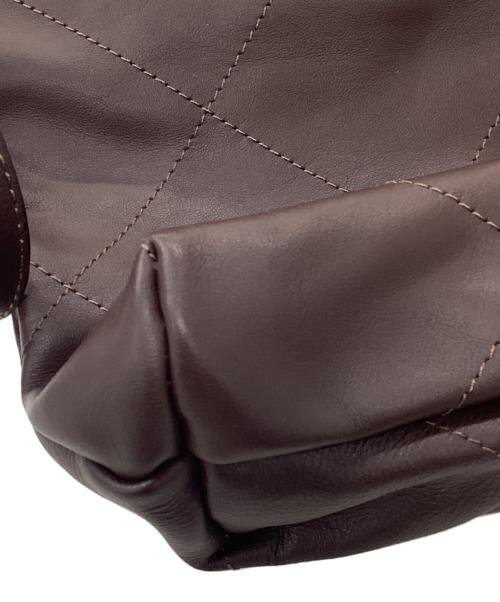 MARCO MASI（マルコマージ）MARCO MASI (マルコマージ) 巾着チェーンバッグ ブラウンの古着・服飾アイテム