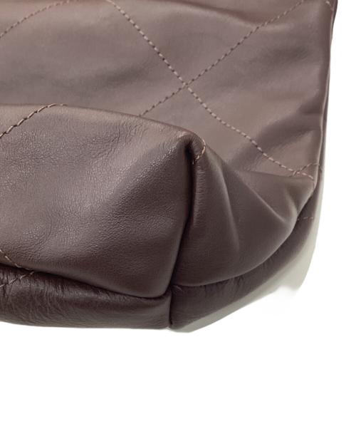 MARCO MASI（マルコマージ）MARCO MASI (マルコマージ) 巾着チェーンバッグ ブラウンの古着・服飾アイテム