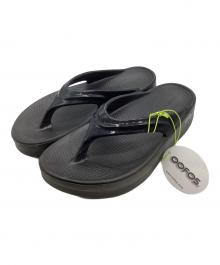OOFOS（ウーフォス）の古着「OOmega  リカバリーサンダル」｜ブラック