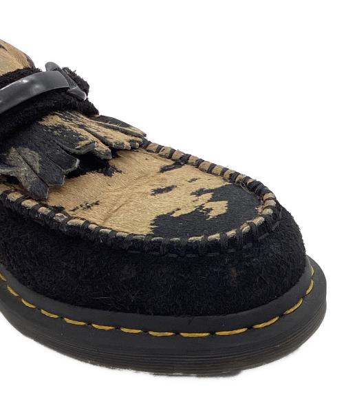 Dr.Martens（ドクターマーチン）Dr.Martens (ドクターマーチン) ADRIAN SNAFFLE ハラコローファー ブラック サイズ:US(M）8の古着・服飾アイテム