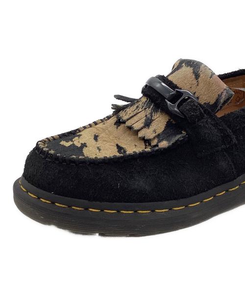 Dr.Martens（ドクターマーチン）Dr.Martens (ドクターマーチン) ADRIAN SNAFFLE ハラコローファー ブラック サイズ:US(M）8の古着・服飾アイテム