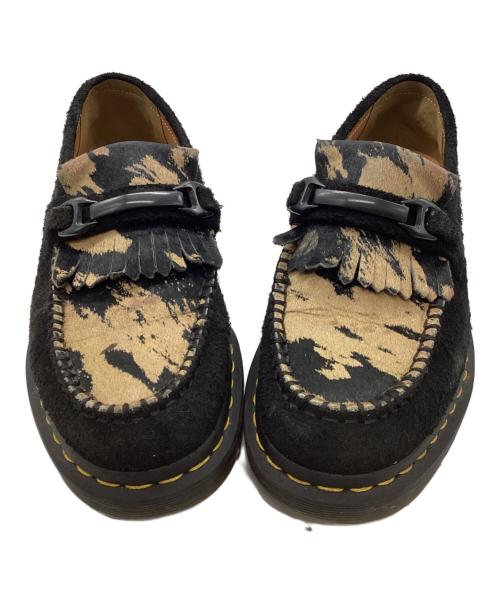 Dr.Martens（ドクターマーチン）Dr.Martens (ドクターマーチン) ADRIAN SNAFFLE ハラコローファー ブラック サイズ:US(M）8の古着・服飾アイテム