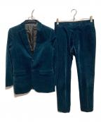 TOMORROW LANDトゥモローランド）の古着「コーデュロイセットアップ」｜ブルー