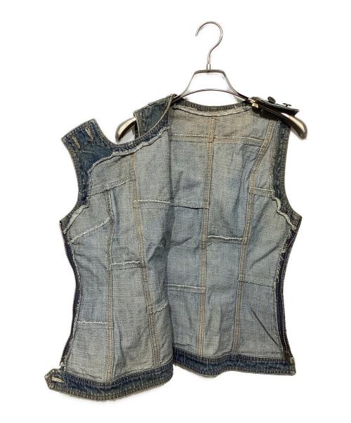 hysterics（ヒステリックス）hysterics (ヒステリックス) パッチワークデニムブラウス インディゴ サイズ:Freeの古着・服飾アイテム