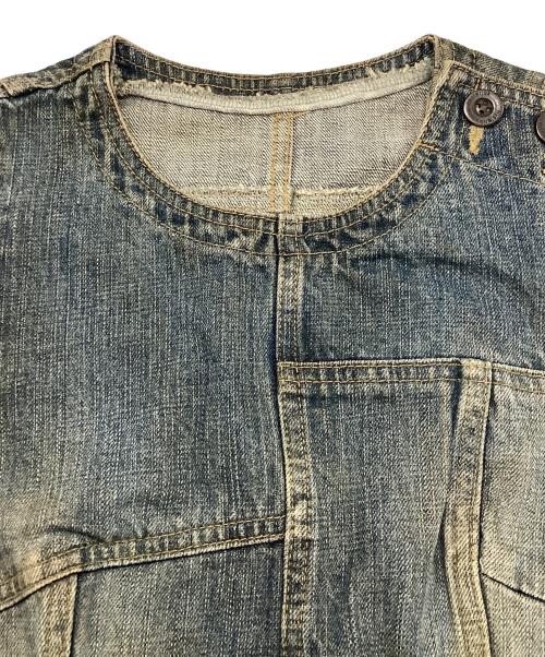 hysterics（ヒステリックス）hysterics (ヒステリックス) パッチワークデニムブラウス インディゴ サイズ:Freeの古着・服飾アイテム
