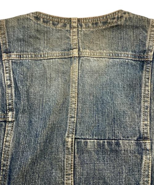 hysterics（ヒステリックス）hysterics (ヒステリックス) パッチワークデニムブラウス インディゴ サイズ:Freeの古着・服飾アイテム