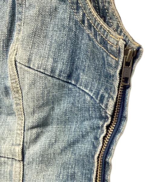 hysterics（ヒステリックス）hysterics (ヒステリックス) パッチワークデニムブラウス インディゴ サイズ:Freeの古着・服飾アイテム