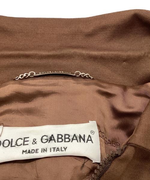 DOLCE & GABBANA（ドルチェ＆ガッバーナ）DOLCE & GABBANA (ドルチェ＆ガッバーナ) シャツジャケット レッド サイズ:48の古着・服飾アイテム