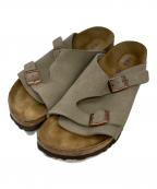 BIRKENSTOCKビルケンシュトック）の古着「チューリッヒ スエードサンダル」｜トープ