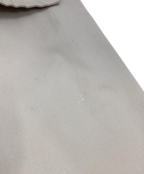 COMME des GARCONS HOMME（コムデギャルソン オム）COMME des GARCONS HOMME (コムデギャルソン オム) 裏地総柄 ワイルドステッチ ステンカラーコート ベージュ サイズ:Mの古着・服飾アイテム