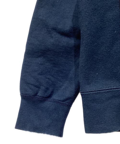 SUPREME（シュプリーム）SUPREME (シュプリーム) Micro Logo Hooded Sweatshirt ネイビー サイズ:Mの古着・服飾アイテム