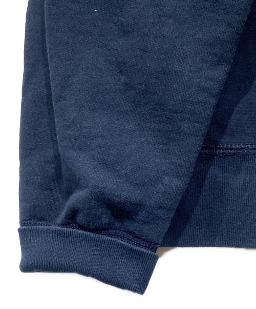 SUPREME（シュプリーム）SUPREME (シュプリーム) Micro Logo Hooded Sweatshirt ネイビー サイズ:Mの古着・服飾アイテム