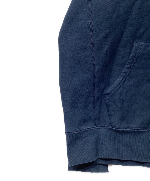 SUPREME（シュプリーム）SUPREME (シュプリーム) Micro Logo Hooded Sweatshirt ネイビー サイズ:Mの古着・服飾アイテム