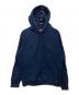 SUPREME（シュプリーム）の古着「Micro Logo Hooded Sweatshirt」｜ネイビー