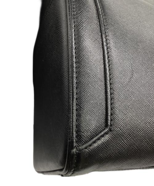 BURBERRY（バーバリー）BURBERRY (バーバリー) ロゴプレート ボストンバッグ ブラックの古着・服飾アイテム