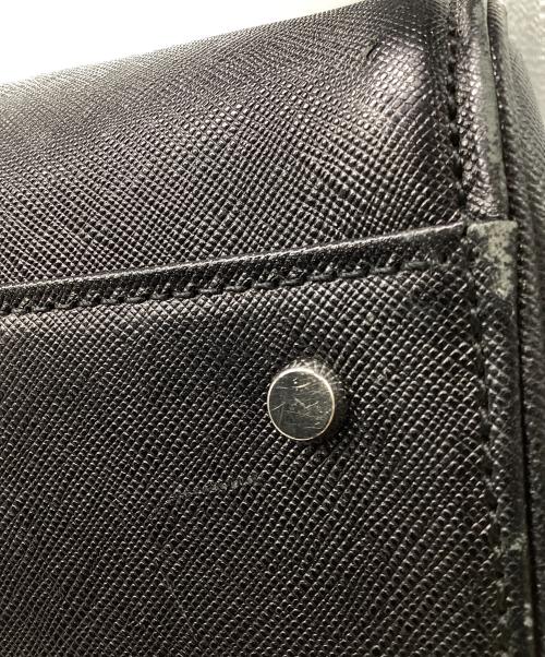 BURBERRY（バーバリー）BURBERRY (バーバリー) ロゴプレート ボストンバッグ ブラックの古着・服飾アイテム