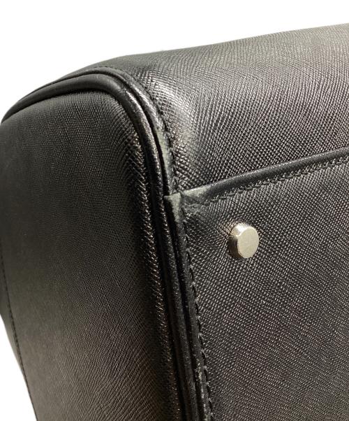 BURBERRY（バーバリー）BURBERRY (バーバリー) ロゴプレート ボストンバッグ ブラックの古着・服飾アイテム