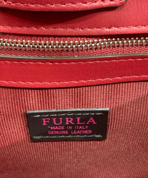 FURLA（フルラ）FURLA (フルラ) Reale L  2WAYバッグ レッドの古着・服飾アイテム