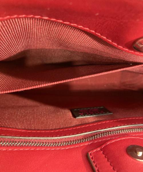 FURLA（フルラ）FURLA (フルラ) Reale L  2WAYバッグ レッドの古着・服飾アイテム