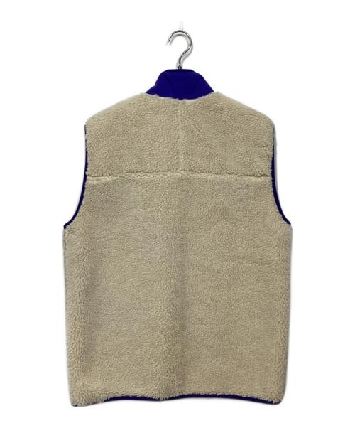 Patagonia（パタゴニア）Patagonia (パタゴニア) クラシックレトロXベスト23049 ベージュ×ブルー サイズ:Mの古着・服飾アイテム