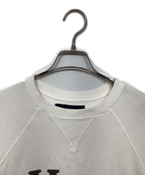 MADISON BLUE（マディソンブルー）MADISON BLUE (マディソンブルー) HELLO SWEAT L/S URAKE MB224-7005 ホワイト サイズ:XSの古着・服飾アイテム