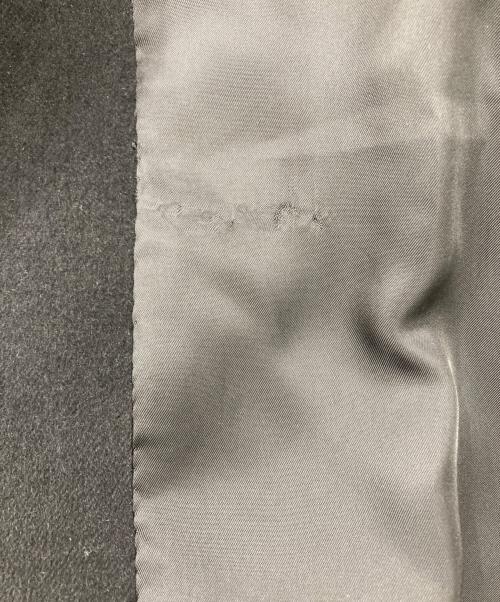 PAUL SMITH（ポールスミス）PAUL SMITH (ポールスミス) アンゴラ比翼コート ブラック サイズ:Lの古着・服飾アイテム