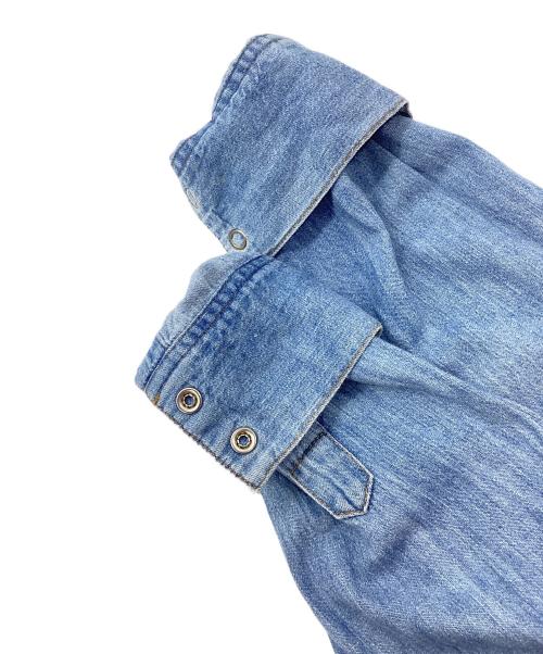 CELINE（セリーヌ）CELINE (セリーヌ) デニムウエスタンシャツ ブルー サイズ:記載なしの古着・服飾アイテム