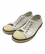 CELINEセリーヌ）の古着「ブランク ローカットスニーカー　VU 0199」｜ホワイト