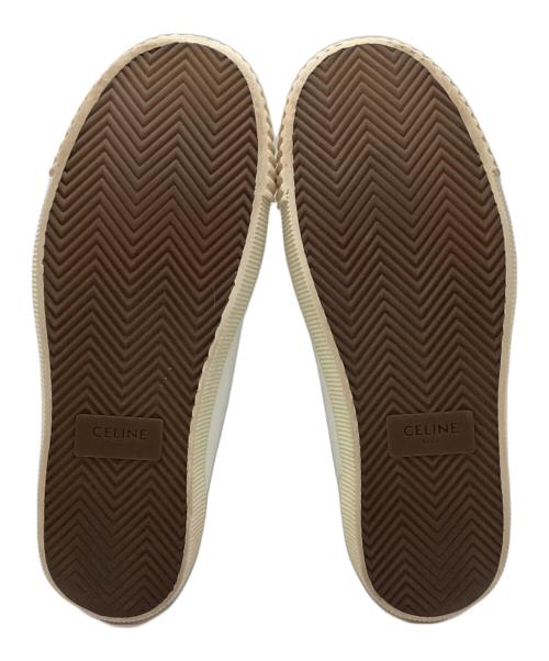 CELINE（セリーヌ）CELINE (セリーヌ) ブランク ローカットスニーカー　VU 0199 ホワイト サイズ:41の古着・服飾アイテム