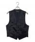 ISSEY MIYAKE（イッセイミヤケ）の古着「プリーツベスト　ME31-FE003」｜ブラック