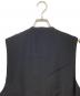 中古・古着 ISSEY MIYAKE (イッセイミヤケ) プリーツベスト　ME31-FE003 ブラック サイズ:M：18000円