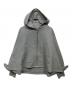 Cen.（セン）の古着「ボンディングフレアパーカ　cen25aw02p01」｜グレー