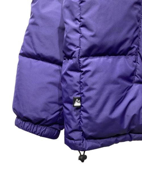 FIRST DOWN（ファーストダウン）FIRST DOWN (ファーストダウン) リバーシブルダウンジャケット パープル×ブラック サイズ:XXLの古着・服飾アイテム