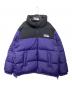 FIRST DOWN（ファーストダウン）の古着「リバーシブルダウンジャケット」｜パープル×ブラック