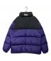 FIRST DOWN (ファーストダウン) リバーシブルダウンジャケット パープル×ブラック サイズ:XXL：14000円