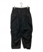 nanamicaナナミカ）の古着「Cargo Deck Pants　S25SC006」｜ブラック