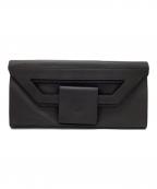 JIL SANDERジルサンダー）の古着「クラッチバッグ」｜グレー