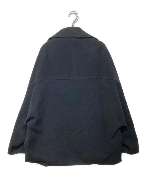 LIMI feu（リミフゥ）LIMI feu (リミフゥ) MOSSER DROPPED SHOULDER COAT（モッサー ドロップト ショルダー コート） ブラック サイズ:2の古着・服飾アイテム